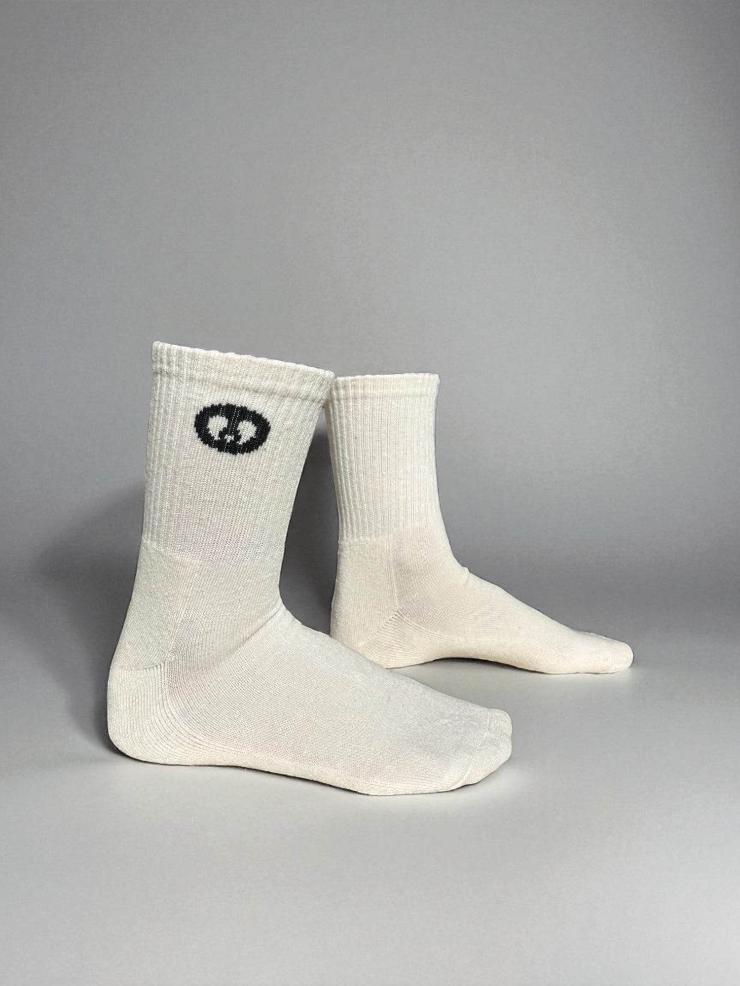 Off White Hemp Quarter Socks - Permy
